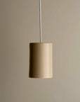 Cast Cylinder Ceramic Pendant