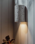 Exterior Handmade Ceramic Wall Light - Dusk