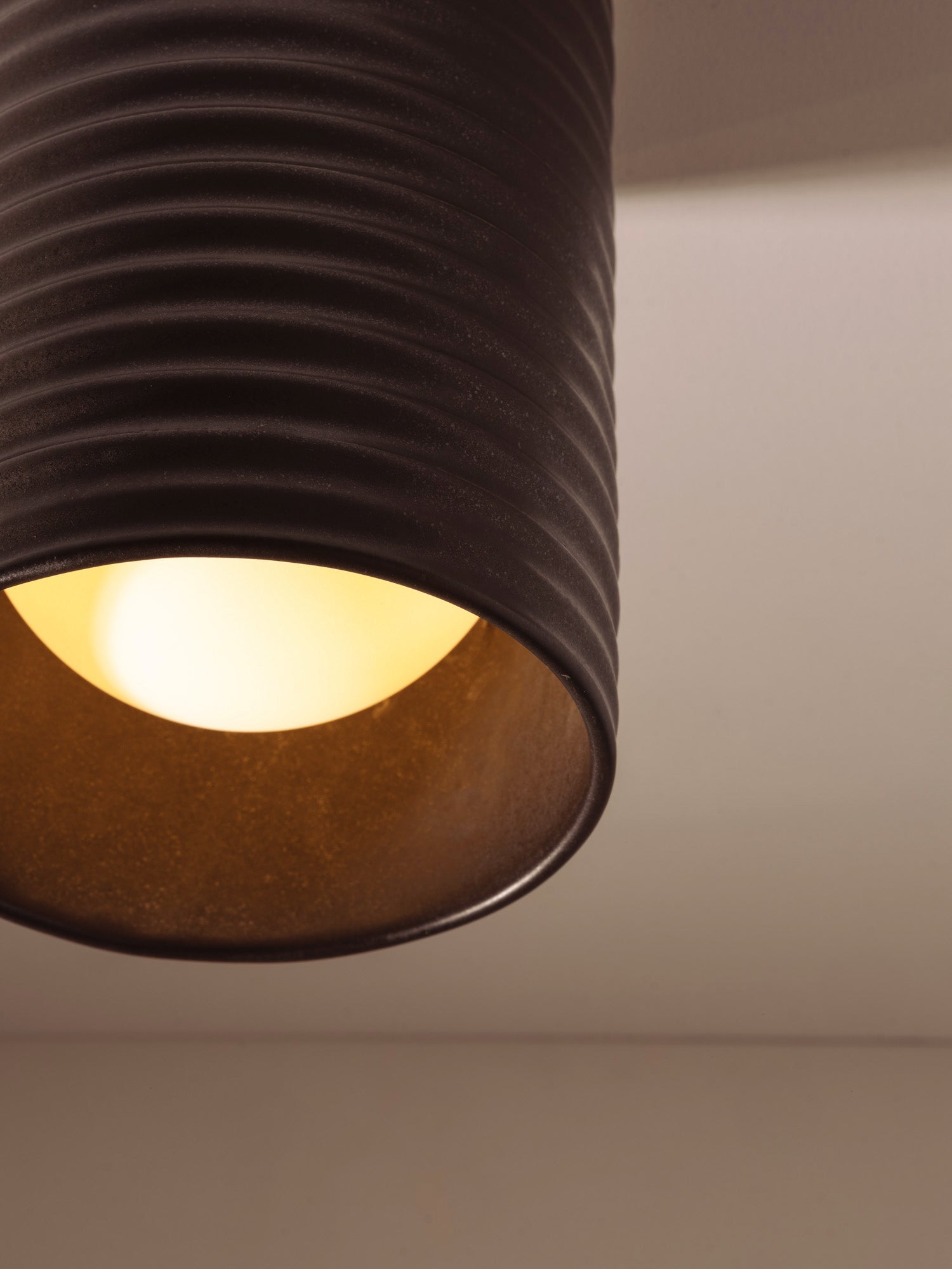 Wobbly Dawn Surface Mount Ceramic Ceiling Light