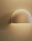Handmade Porcelain Crescent Wall Light