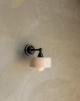 Concrete Straight Arm Wall Light