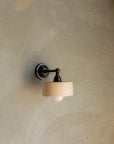 Concrete Straight Arm Wall Light