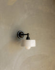 Concrete Straight Arm Wall Light