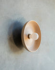 Concrete Round Wall Sconce