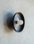 Concrete Round Wall Sconce