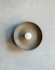 Concrete Round Wall Sconce