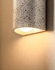 Handmade Ceramic Wall Light IP65- Dusk | Short or Tall