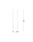 Essence 70cm Wall Light