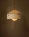 Fossil Coral Pearl Hanging Pendant