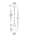 Tube Exterior Pendant