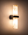 Alabaster Glass Wall Light