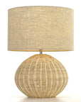 Rattan Table Lamp