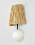 Raffia Wall Light