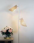 Molly Rattan Floor Lamp