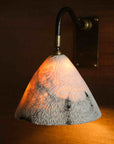 Fossil Coral Swan Wall Light