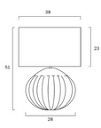 Rattan Table Lamp