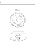 FLO Round Wall Light
