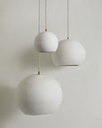 Handmade Porcelain Orb Pendant