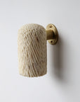 Fossil Coral Dome Wall Sconce