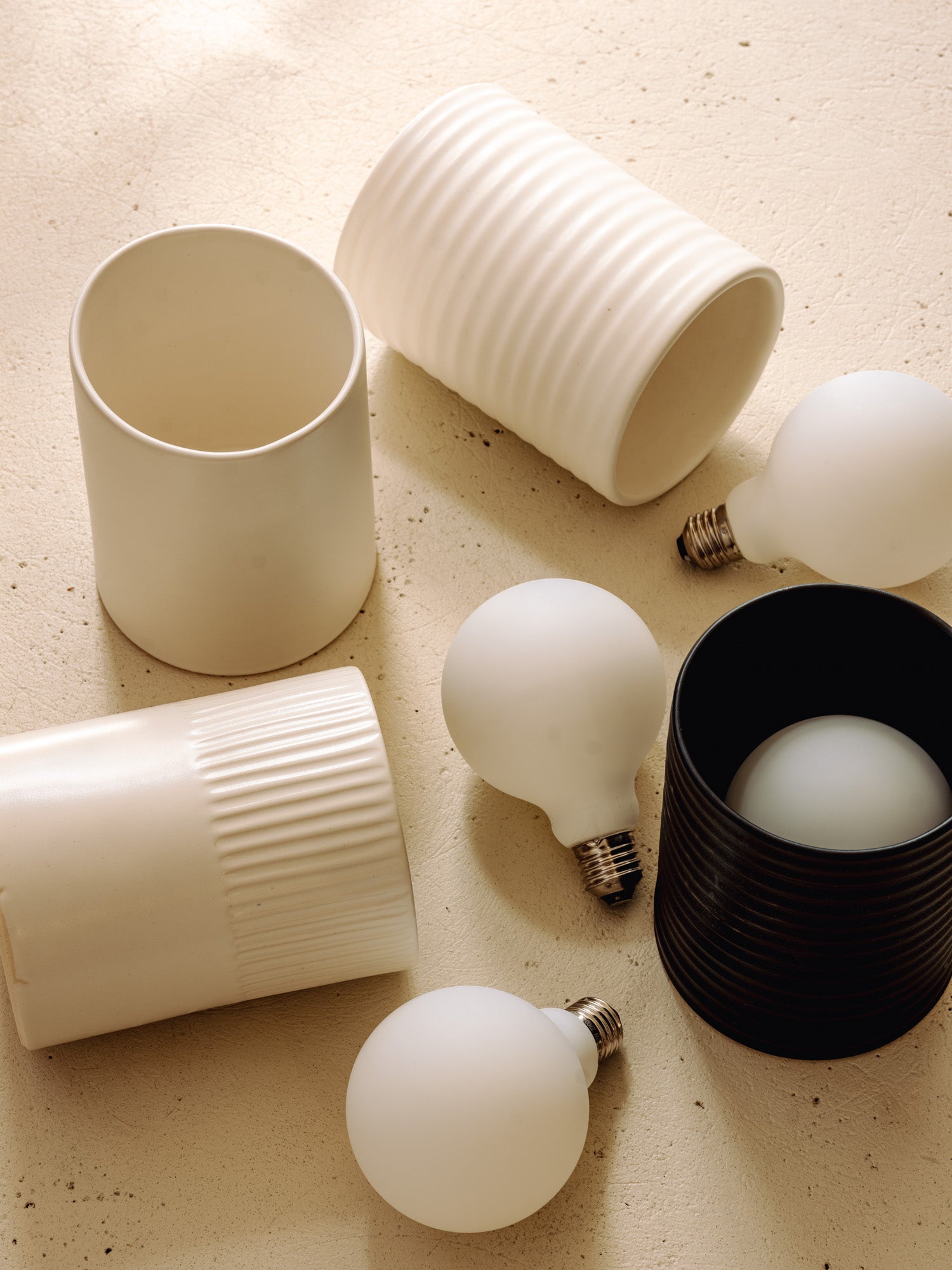 Wobbly Dawn Surface Mount Ceramic Ceiling Light