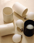 Wobbly Dawn Surface Mount Ceramic Ceiling Light