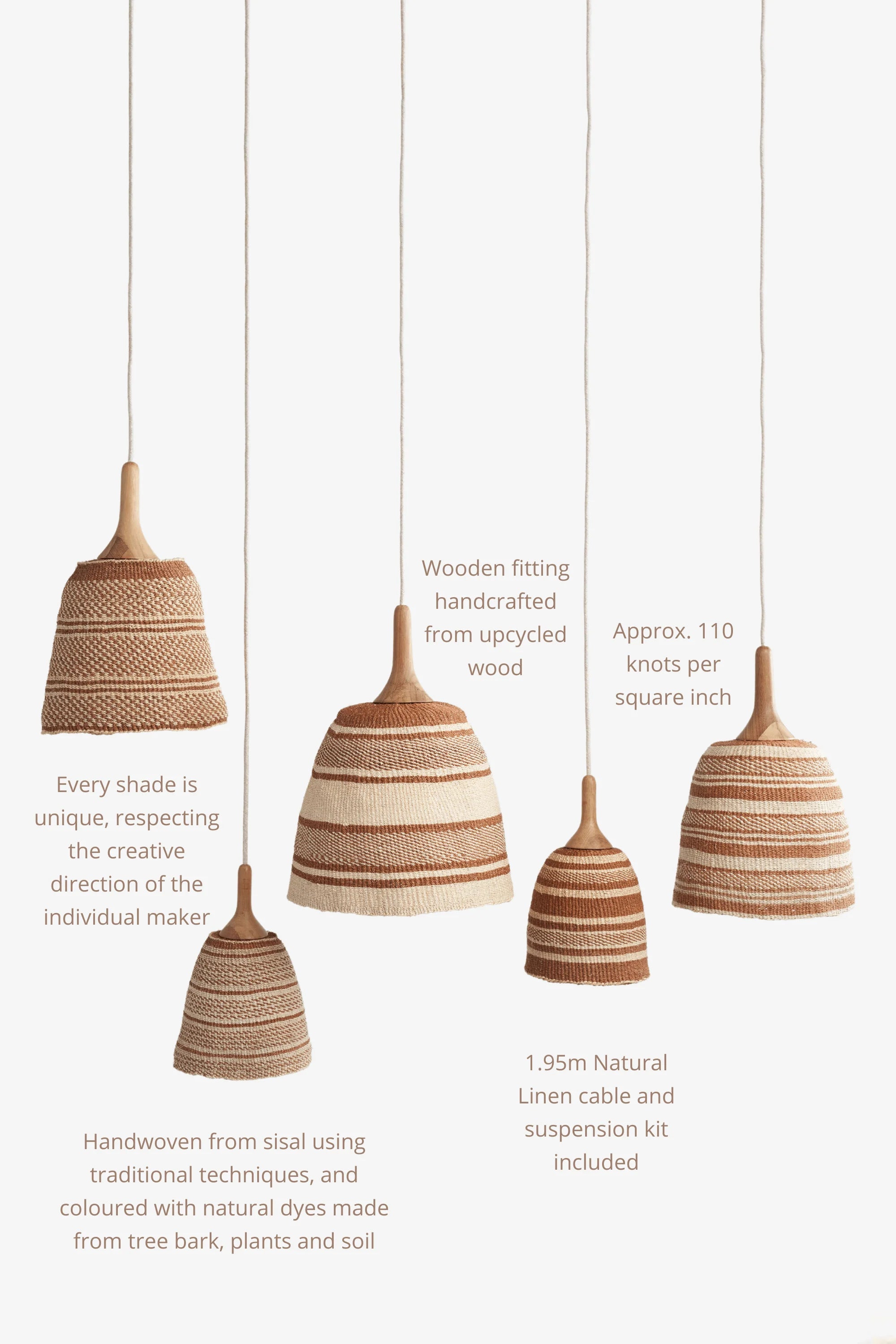 Pendant light deals woven