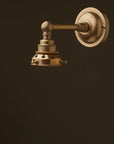 Concrete Straight Arm Wall Light