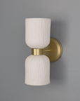 Sakura Matt White Wall Light