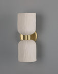 Sakura Matt White Wall Light