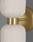 Sakura Matt White Wall Light