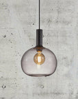 Alton Smoke Glass Pendant Light