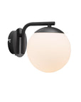 Grant Opaque Wall Light | Black or Brass