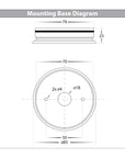 Maxi Up & Down Wall Pillar Light 316 Stainless Steel