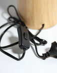 Drum Raffia Table Lamp