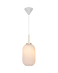 Milford 20 Pendant | White or Brass