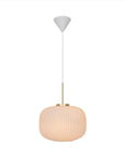 Milford 30 Pendant | White or Brass