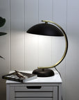 Rounded Arm Table Lamp