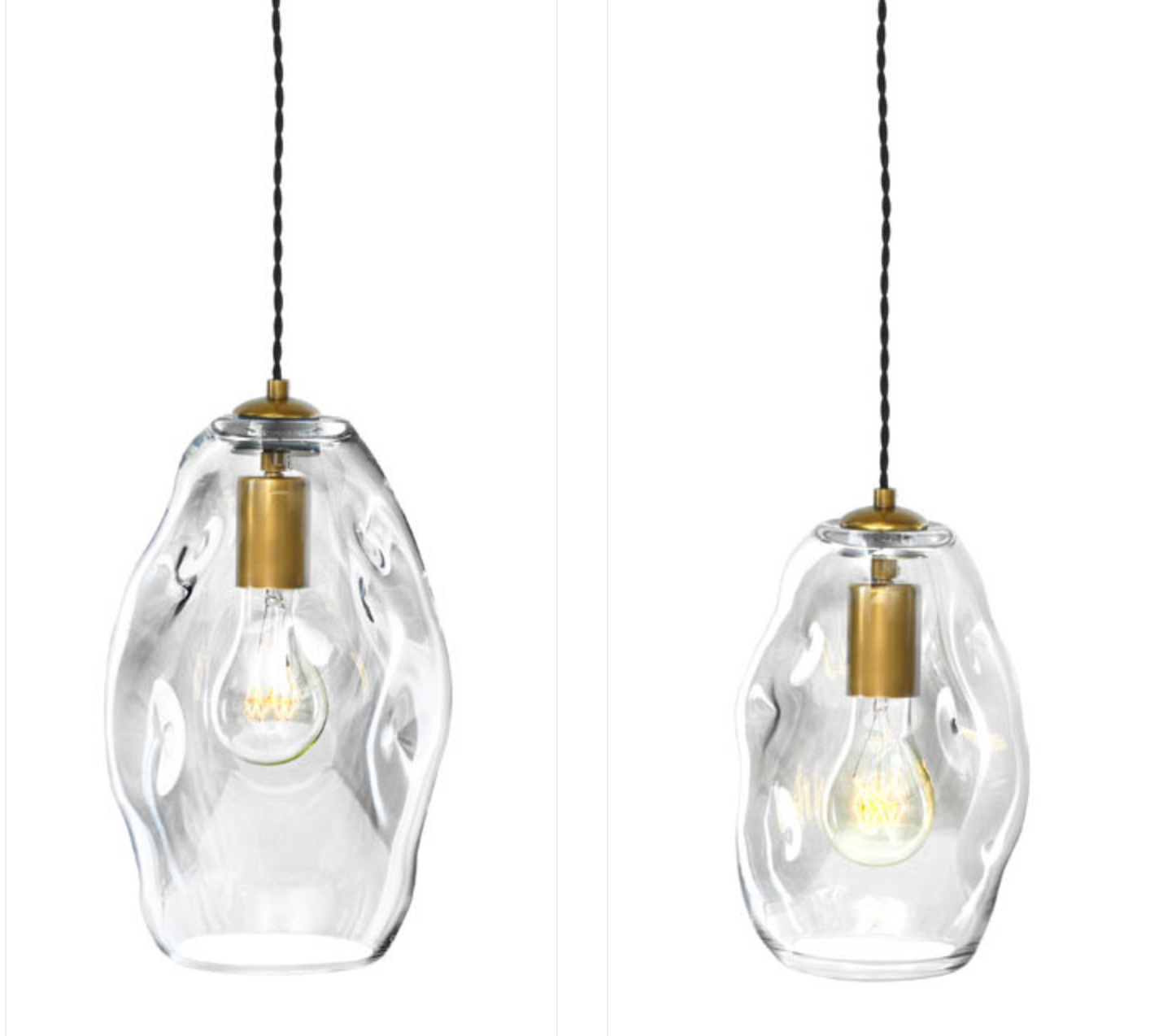 Hand Blown Glass Pendant The Light House Noosa