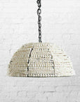 Dome Pendant - Clay Beads