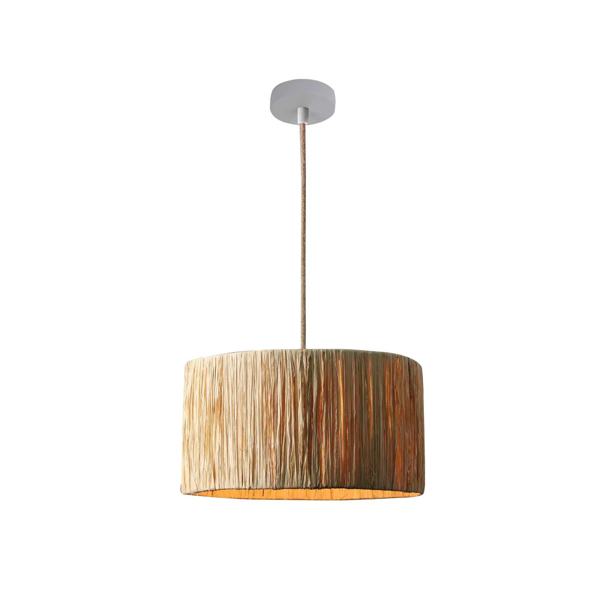 Gold drum pendant deals