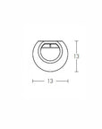 Olympia Concrete Gypsum Wall Light