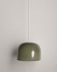 Cast Bell Ceramic Pendant