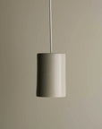 Cast Cylinder Ceramic Pendant