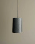 Cast Cylinder Ceramic Pendant