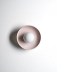 Ceramic Wall Dish Sconce Light
