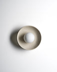 Ceramic Wall Dish Sconce Light