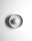 Ceramic Wall Dish Sconce Light