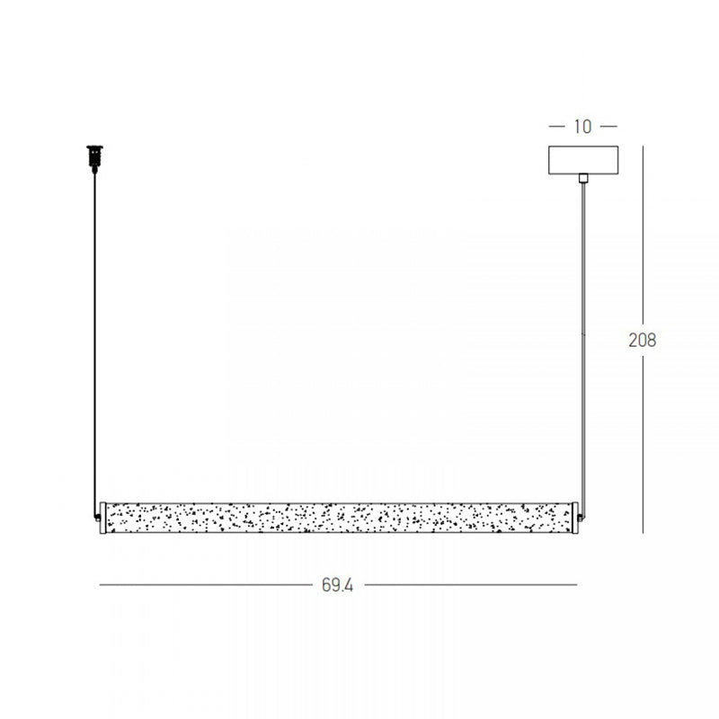 Zeus Axis Horizontal Pendant