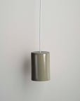 Cast Cylinder Ceramic Pendant