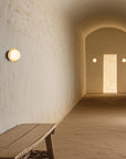 Petra Orb Wall Light